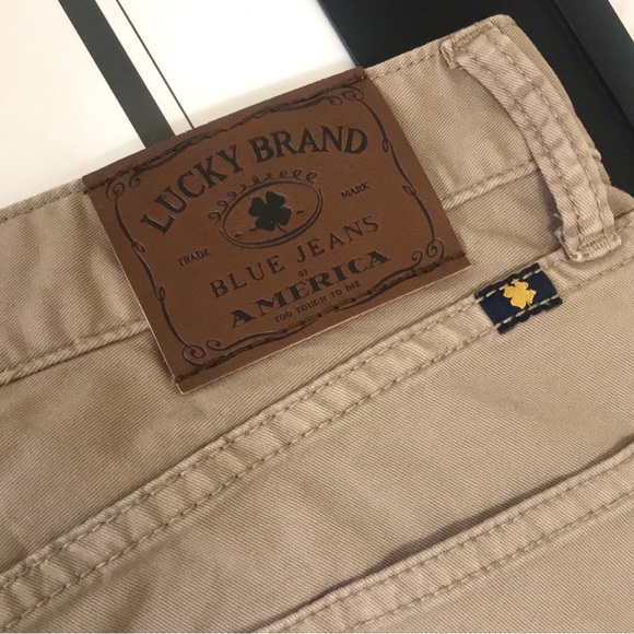 Lucky Brand 429 Classic Straight Khaki 34x32 - Picture 10 of 13